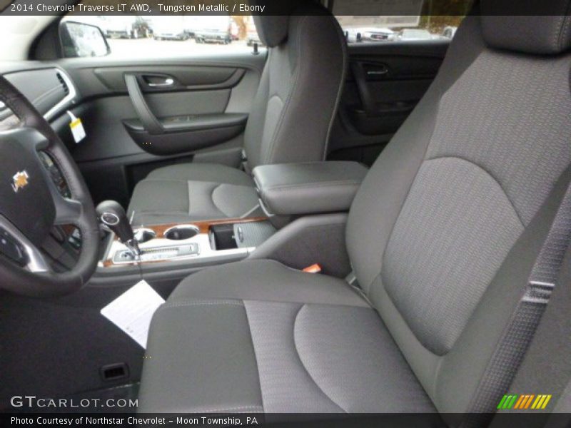 Tungsten Metallic / Ebony 2014 Chevrolet Traverse LT AWD
