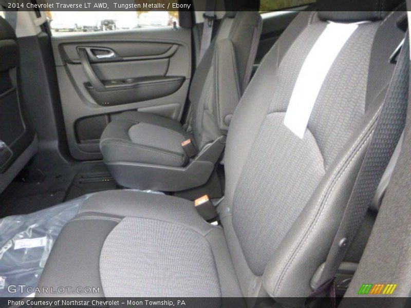 Tungsten Metallic / Ebony 2014 Chevrolet Traverse LT AWD