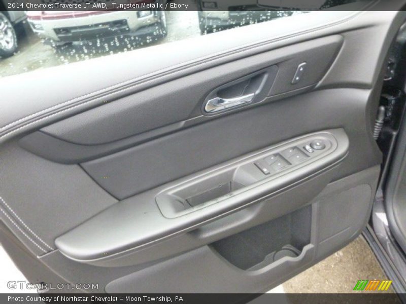 Tungsten Metallic / Ebony 2014 Chevrolet Traverse LT AWD