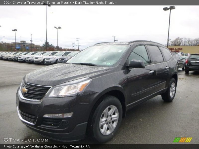 Tungsten Metallic / Dark Titanium/Light Titanium 2014 Chevrolet Traverse LS