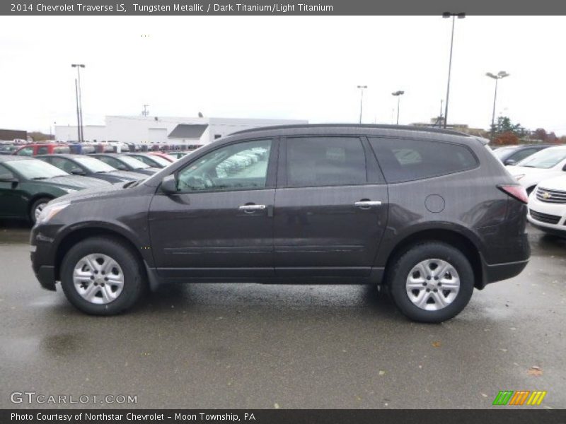 Tungsten Metallic / Dark Titanium/Light Titanium 2014 Chevrolet Traverse LS