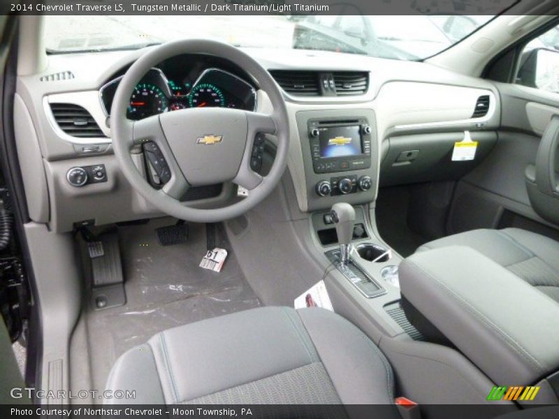 Tungsten Metallic / Dark Titanium/Light Titanium 2014 Chevrolet Traverse LS