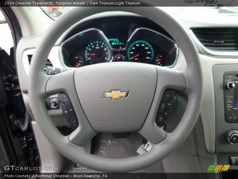 Tungsten Metallic / Dark Titanium/Light Titanium 2014 Chevrolet Traverse LS