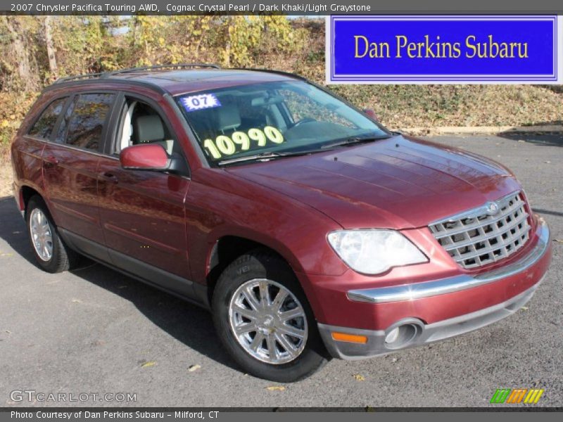 Cognac Crystal Pearl / Dark Khaki/Light Graystone 2007 Chrysler Pacifica Touring AWD