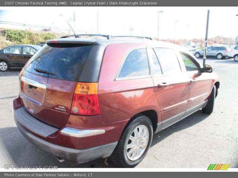 Cognac Crystal Pearl / Dark Khaki/Light Graystone 2007 Chrysler Pacifica Touring AWD