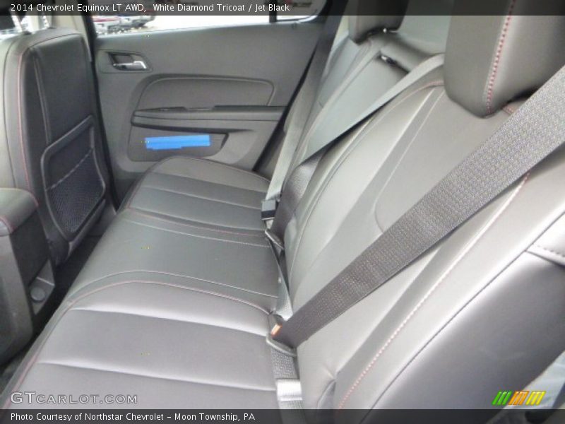 White Diamond Tricoat / Jet Black 2014 Chevrolet Equinox LT AWD