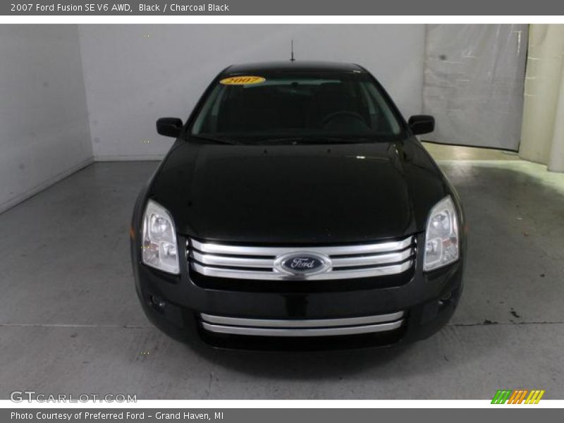 Black / Charcoal Black 2007 Ford Fusion SE V6 AWD