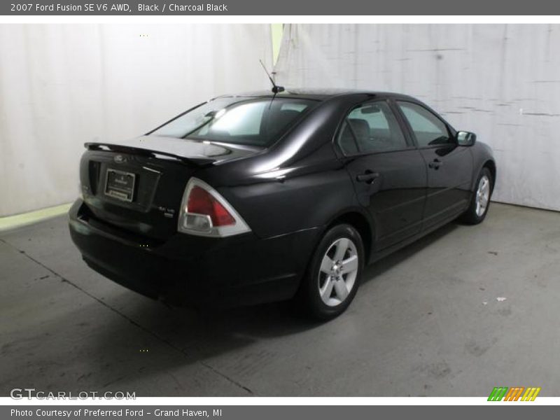 Black / Charcoal Black 2007 Ford Fusion SE V6 AWD