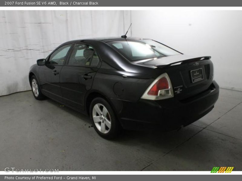 Black / Charcoal Black 2007 Ford Fusion SE V6 AWD