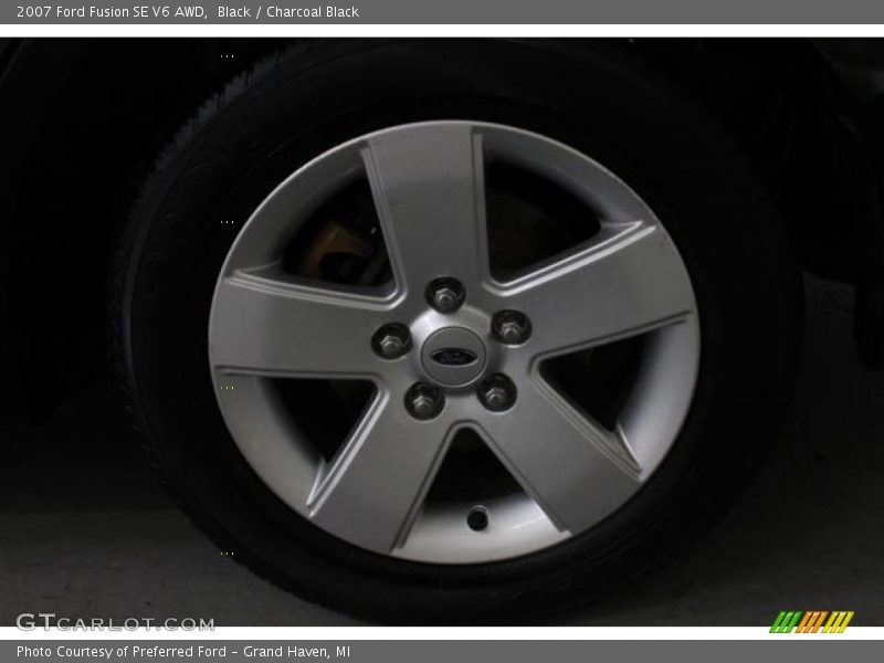 Black / Charcoal Black 2007 Ford Fusion SE V6 AWD