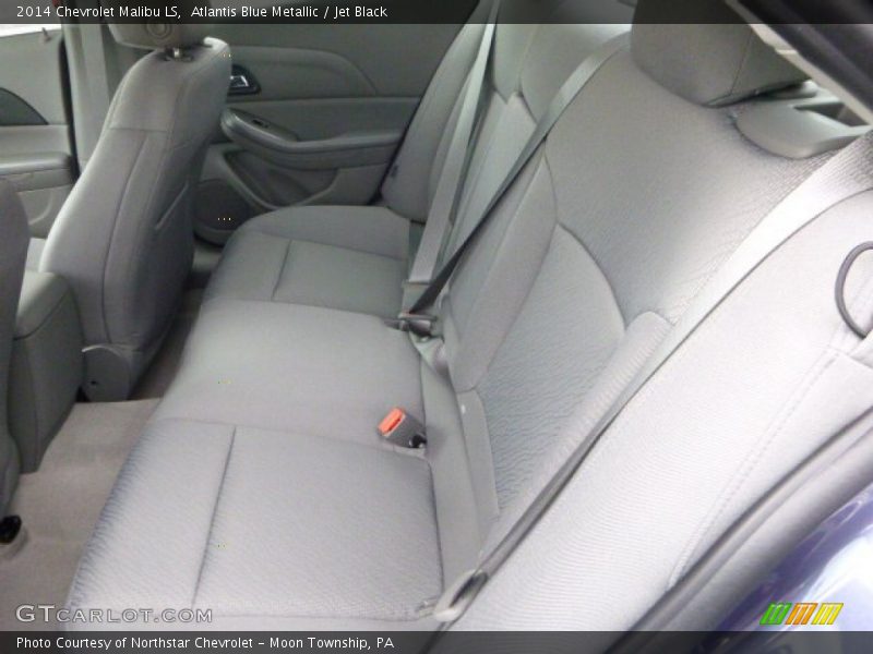 Atlantis Blue Metallic / Jet Black 2014 Chevrolet Malibu LS