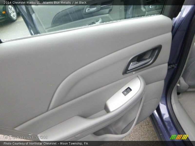 Atlantis Blue Metallic / Jet Black 2014 Chevrolet Malibu LS