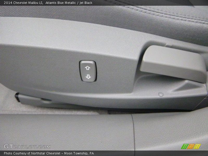 Atlantis Blue Metallic / Jet Black 2014 Chevrolet Malibu LS