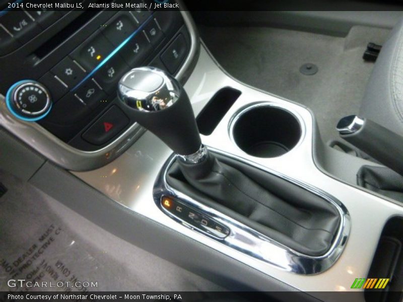 Atlantis Blue Metallic / Jet Black 2014 Chevrolet Malibu LS