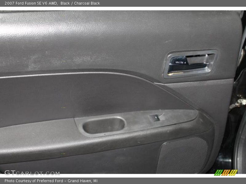 Black / Charcoal Black 2007 Ford Fusion SE V6 AWD