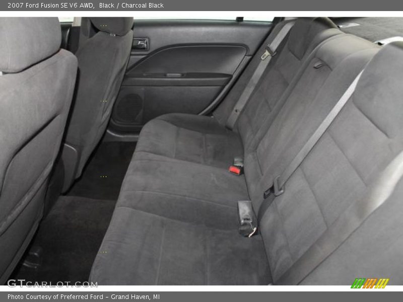 Black / Charcoal Black 2007 Ford Fusion SE V6 AWD