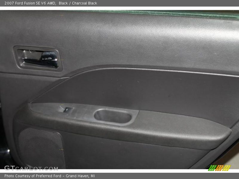 Black / Charcoal Black 2007 Ford Fusion SE V6 AWD