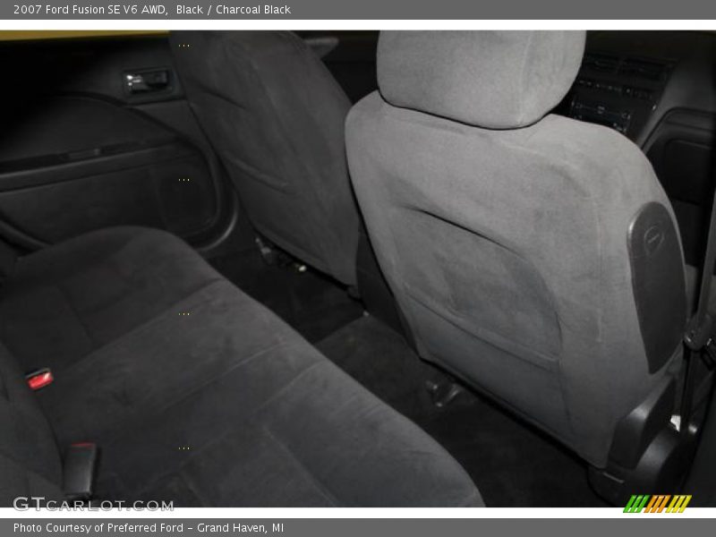 Black / Charcoal Black 2007 Ford Fusion SE V6 AWD