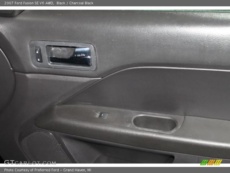 Black / Charcoal Black 2007 Ford Fusion SE V6 AWD