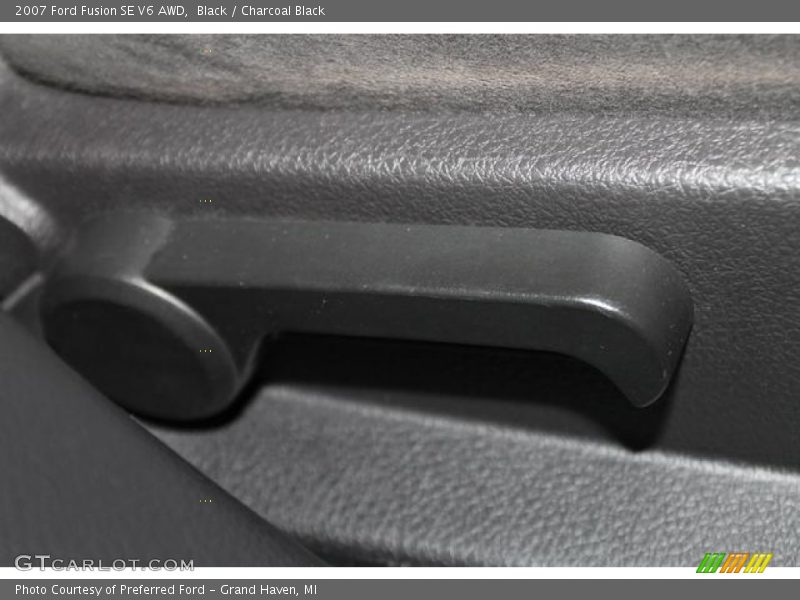 Black / Charcoal Black 2007 Ford Fusion SE V6 AWD
