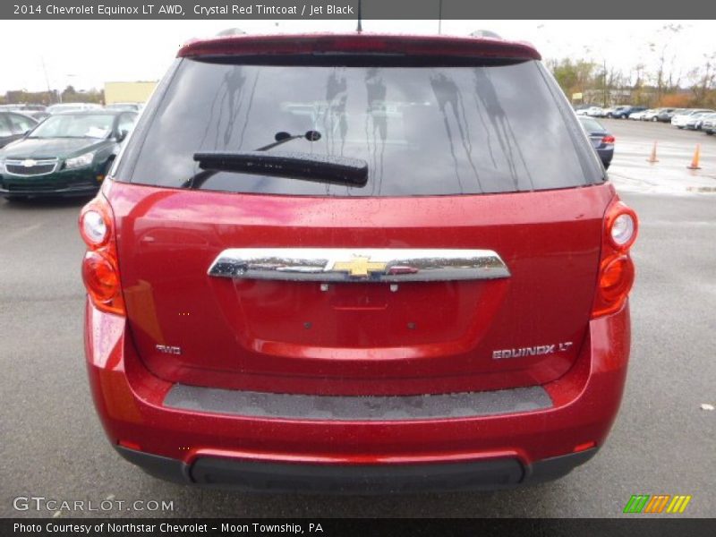 Crystal Red Tintcoat / Jet Black 2014 Chevrolet Equinox LT AWD