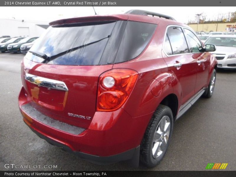 Crystal Red Tintcoat / Jet Black 2014 Chevrolet Equinox LT AWD