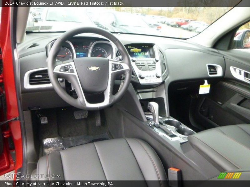 Crystal Red Tintcoat / Jet Black 2014 Chevrolet Equinox LT AWD