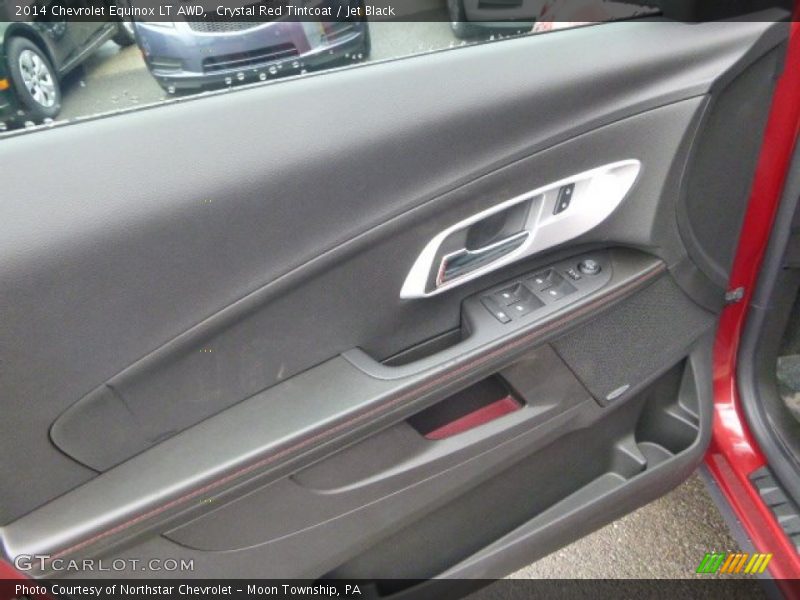 Crystal Red Tintcoat / Jet Black 2014 Chevrolet Equinox LT AWD