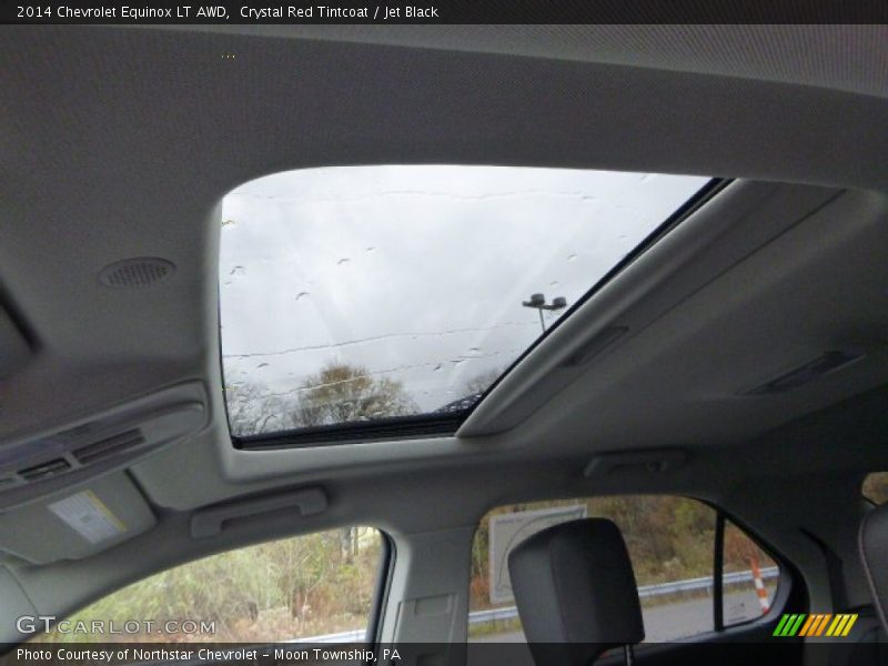 Crystal Red Tintcoat / Jet Black 2014 Chevrolet Equinox LT AWD