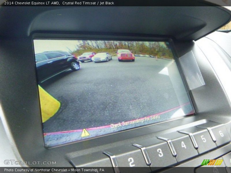 Crystal Red Tintcoat / Jet Black 2014 Chevrolet Equinox LT AWD
