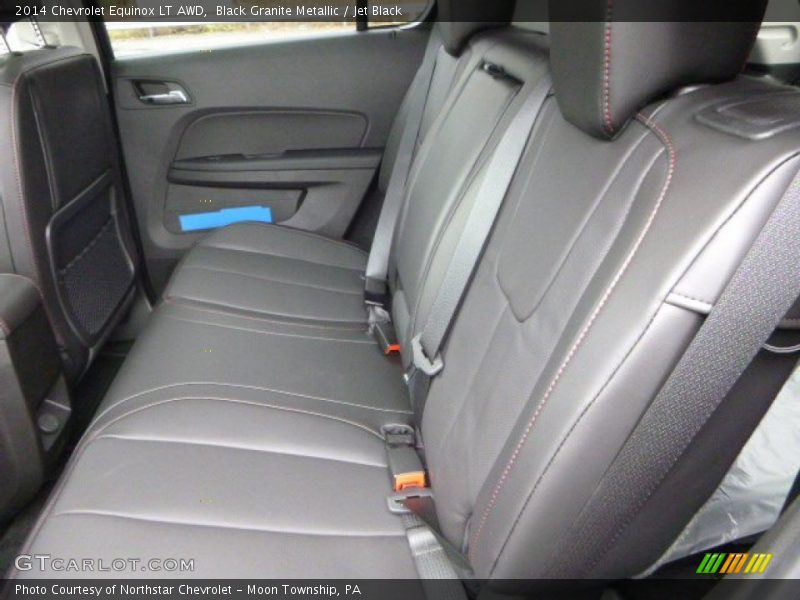 Black Granite Metallic / Jet Black 2014 Chevrolet Equinox LT AWD