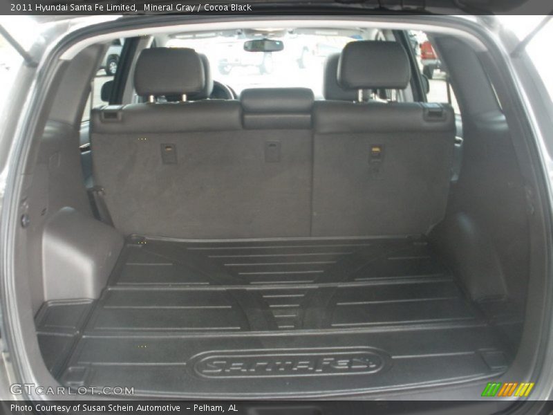 Mineral Gray / Cocoa Black 2011 Hyundai Santa Fe Limited