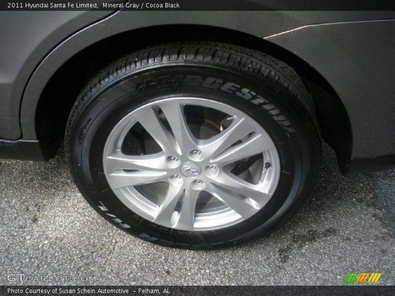 Mineral Gray / Cocoa Black 2011 Hyundai Santa Fe Limited