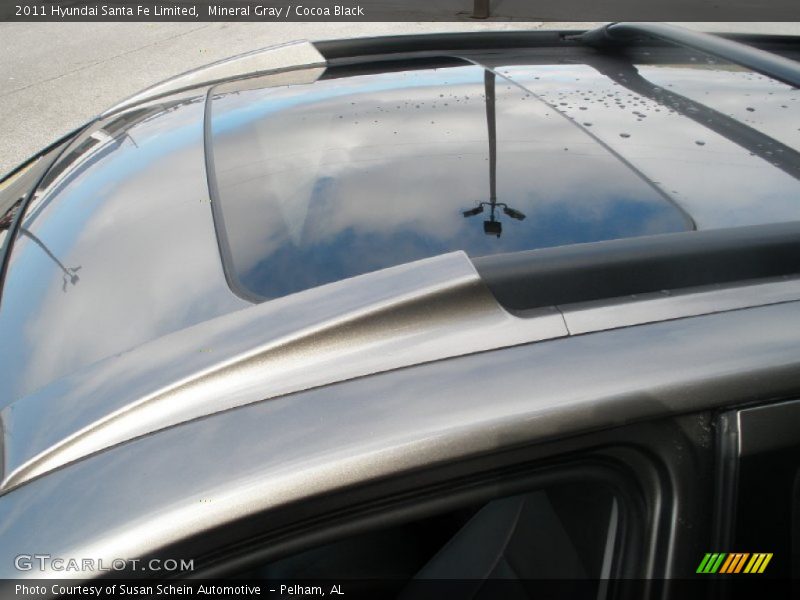 Mineral Gray / Cocoa Black 2011 Hyundai Santa Fe Limited