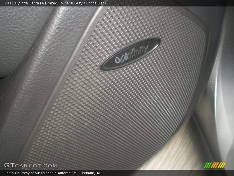 Mineral Gray / Cocoa Black 2011 Hyundai Santa Fe Limited