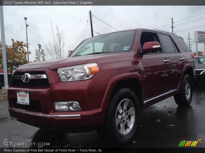 Salsa Red Pearl / Graphite 2013 Toyota 4Runner SR5 4x4