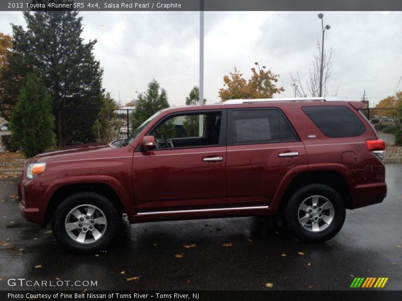Salsa Red Pearl / Graphite 2013 Toyota 4Runner SR5 4x4