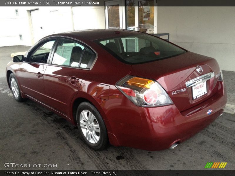 Tuscan Sun Red / Charcoal 2010 Nissan Altima 2.5 SL