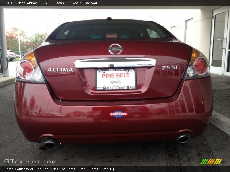 Tuscan Sun Red / Charcoal 2010 Nissan Altima 2.5 SL
