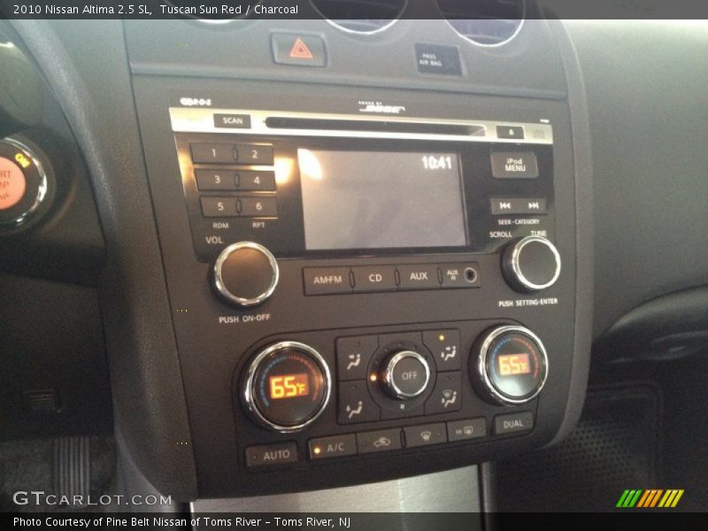 Tuscan Sun Red / Charcoal 2010 Nissan Altima 2.5 SL