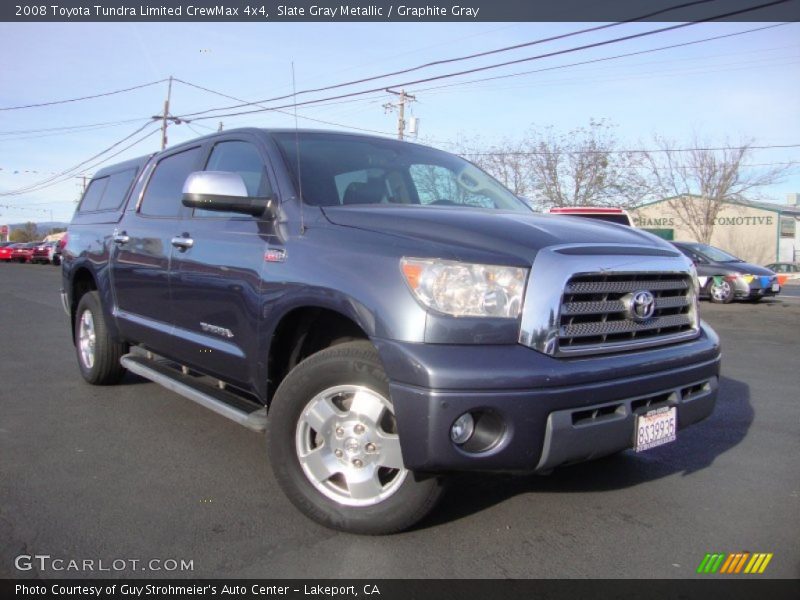 Slate Gray Metallic / Graphite Gray 2008 Toyota Tundra Limited CrewMax 4x4