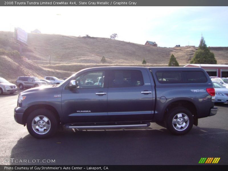 Slate Gray Metallic / Graphite Gray 2008 Toyota Tundra Limited CrewMax 4x4