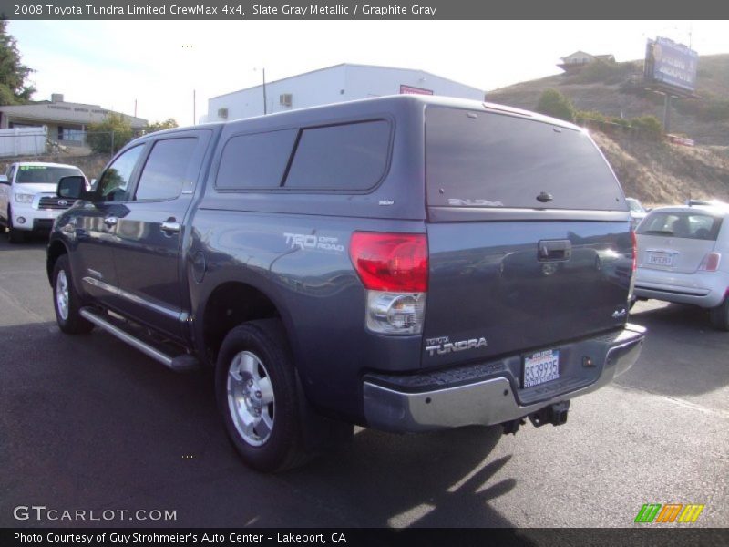 Slate Gray Metallic / Graphite Gray 2008 Toyota Tundra Limited CrewMax 4x4