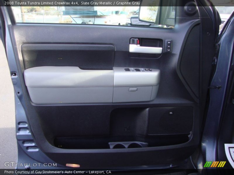 Slate Gray Metallic / Graphite Gray 2008 Toyota Tundra Limited CrewMax 4x4