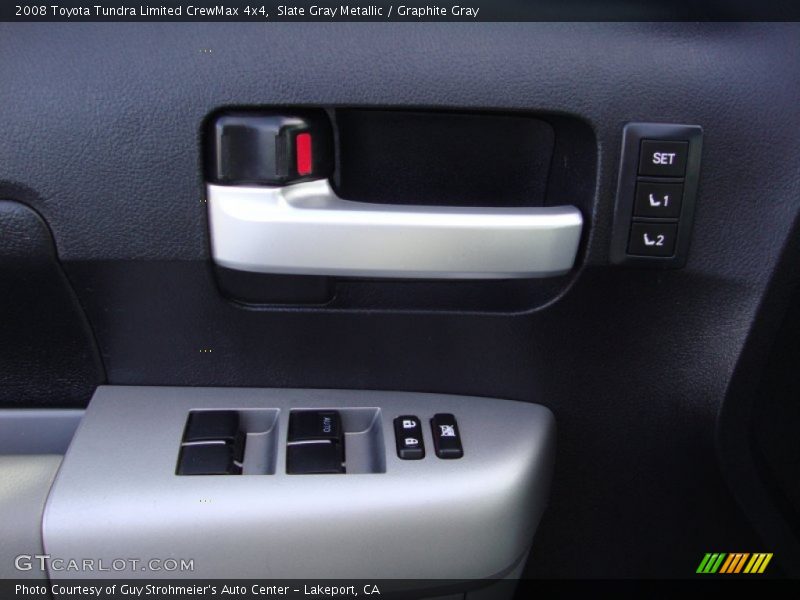 Slate Gray Metallic / Graphite Gray 2008 Toyota Tundra Limited CrewMax 4x4