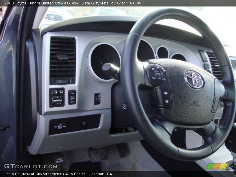 Slate Gray Metallic / Graphite Gray 2008 Toyota Tundra Limited CrewMax 4x4