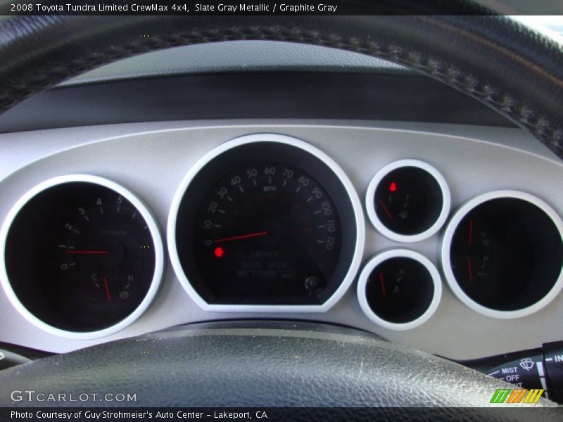Slate Gray Metallic / Graphite Gray 2008 Toyota Tundra Limited CrewMax 4x4