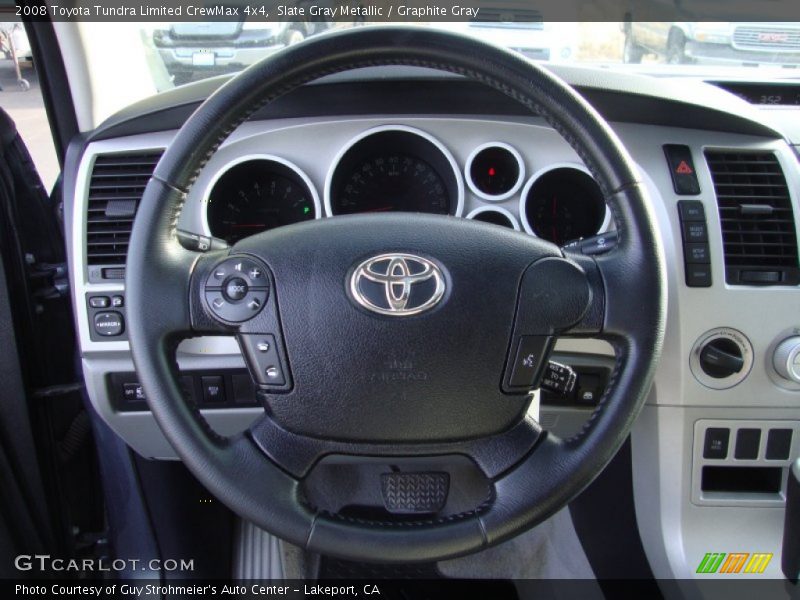 Slate Gray Metallic / Graphite Gray 2008 Toyota Tundra Limited CrewMax 4x4