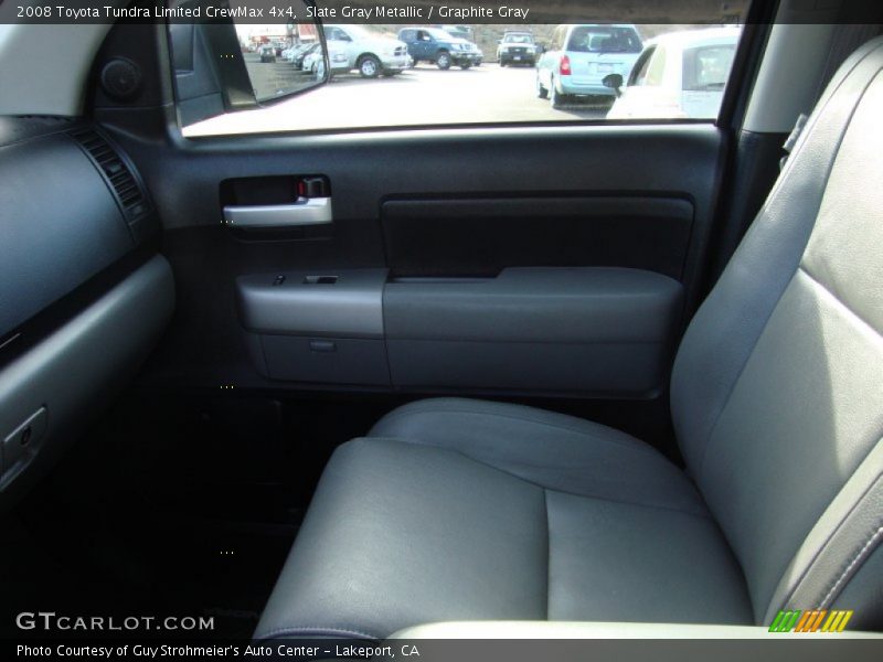 Slate Gray Metallic / Graphite Gray 2008 Toyota Tundra Limited CrewMax 4x4