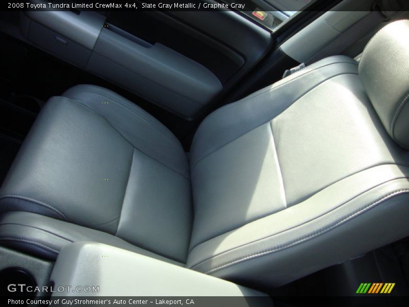 Slate Gray Metallic / Graphite Gray 2008 Toyota Tundra Limited CrewMax 4x4